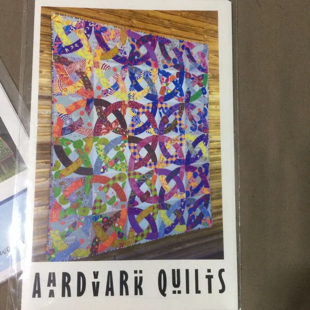 Quilt Pattern Lot of 4 New Polynesian Pinwheel Hoops Bunny Christmas Trees
